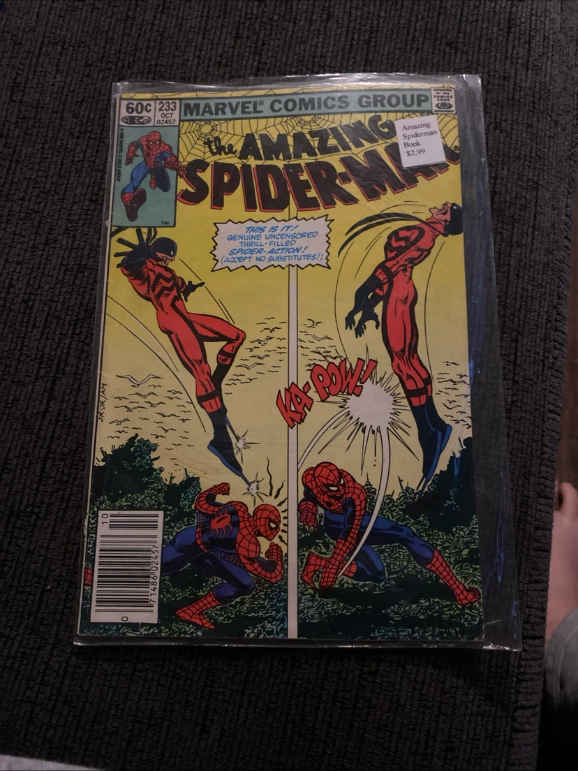Two Vintage Amazing Spider-Man Comic Books