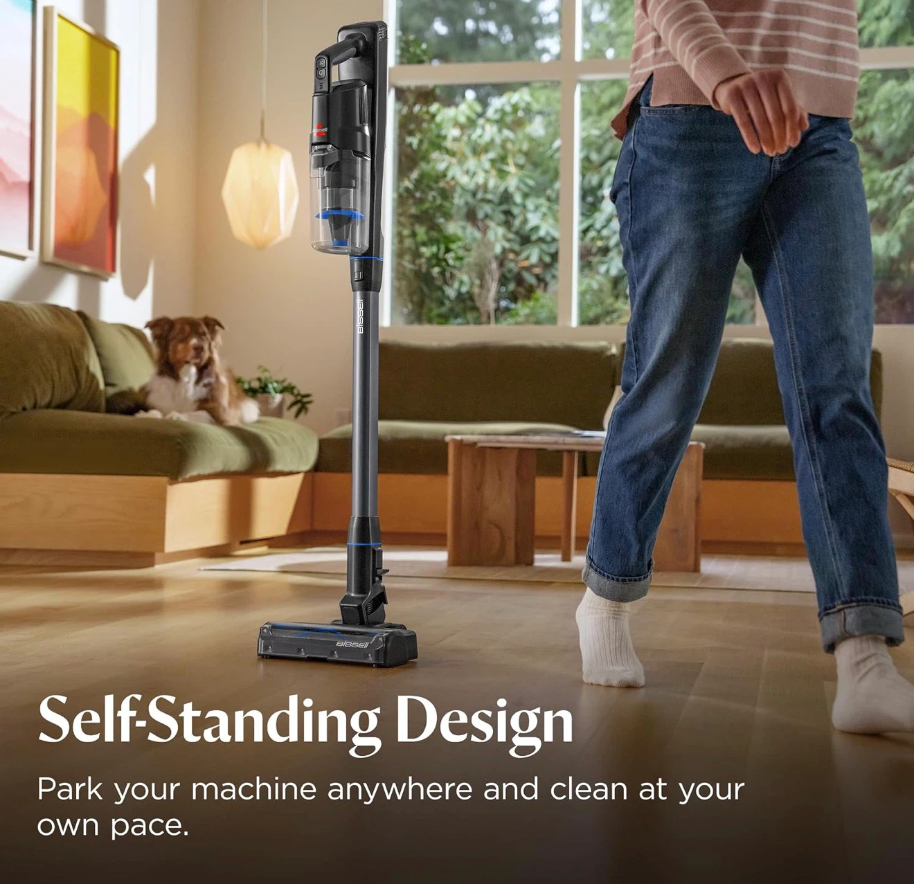 BISSELL PowerClean 280W Self-Standing Cordless Vacuum - photo 2