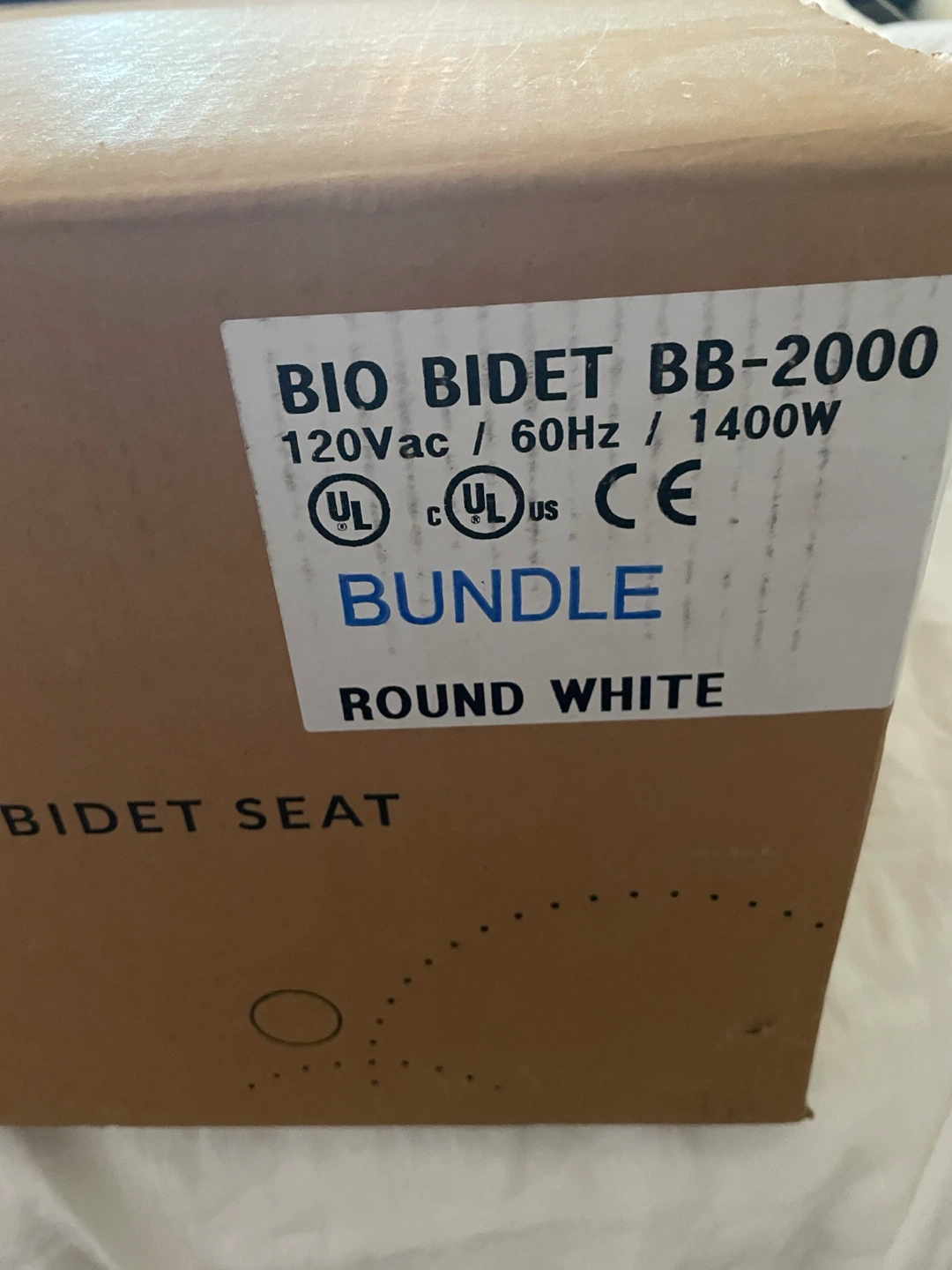 BB-2000 Bidet Round Toilet Seat Brand New - photo 5