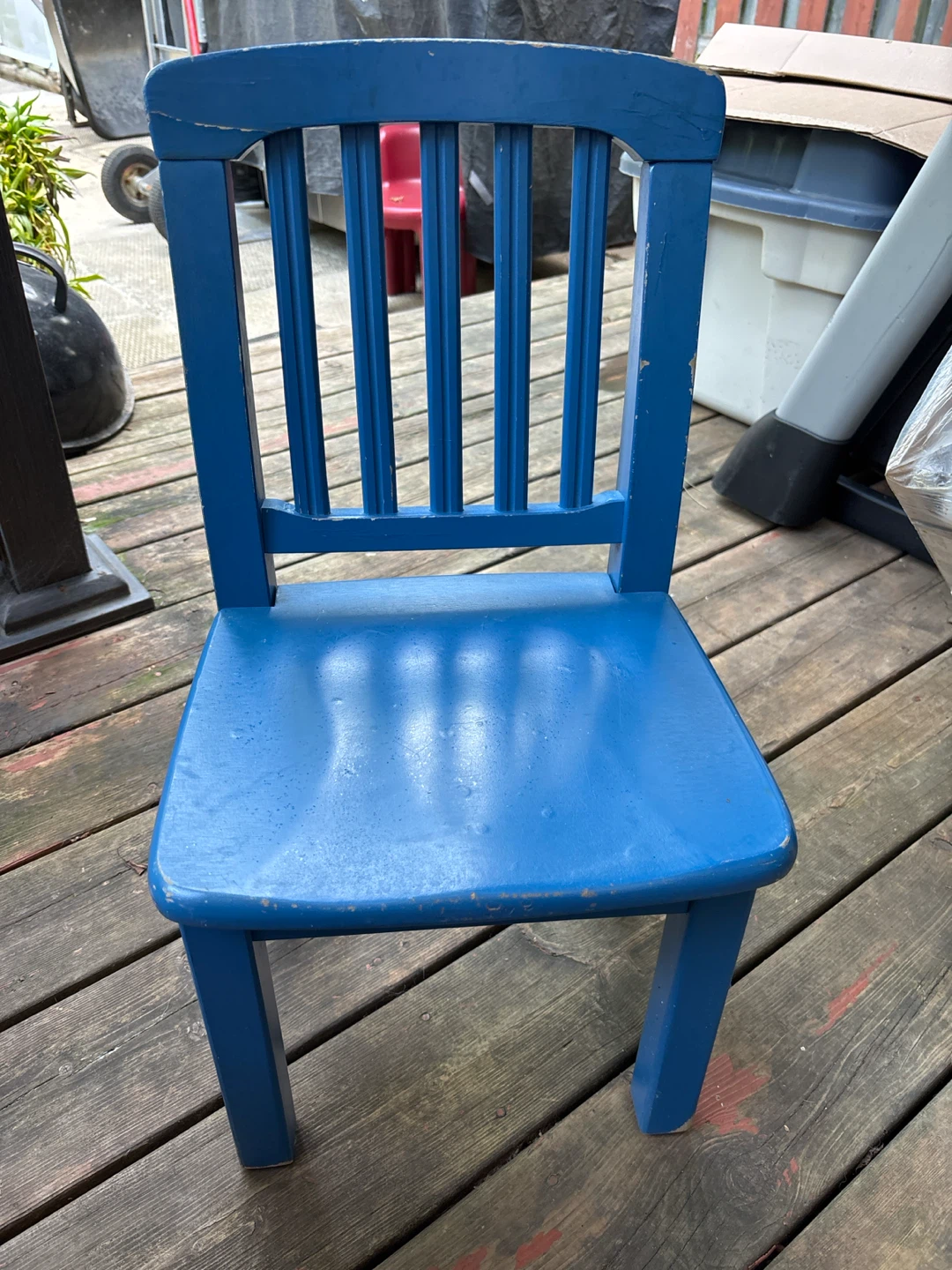 IKEA Kritter Children's Chair - Blue