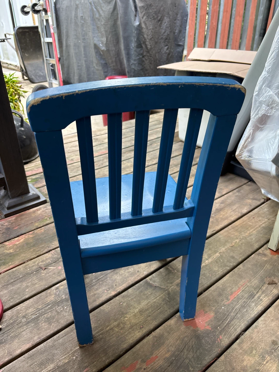 IKEA Kritter Children's Chair - Blue - photo 2