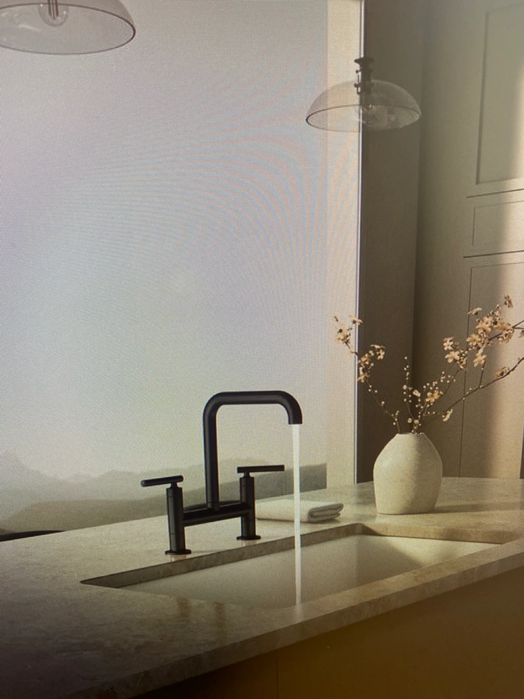 Kohler Purist Kitchen Faucet - Matte Black (Model #K-7547-4-BL)