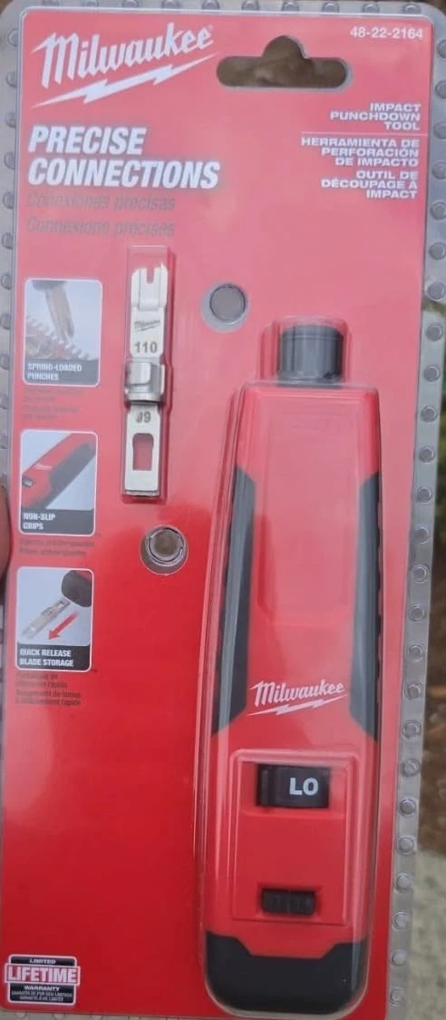 Milwaukee Impact Punchdown Tool 48-22-2164