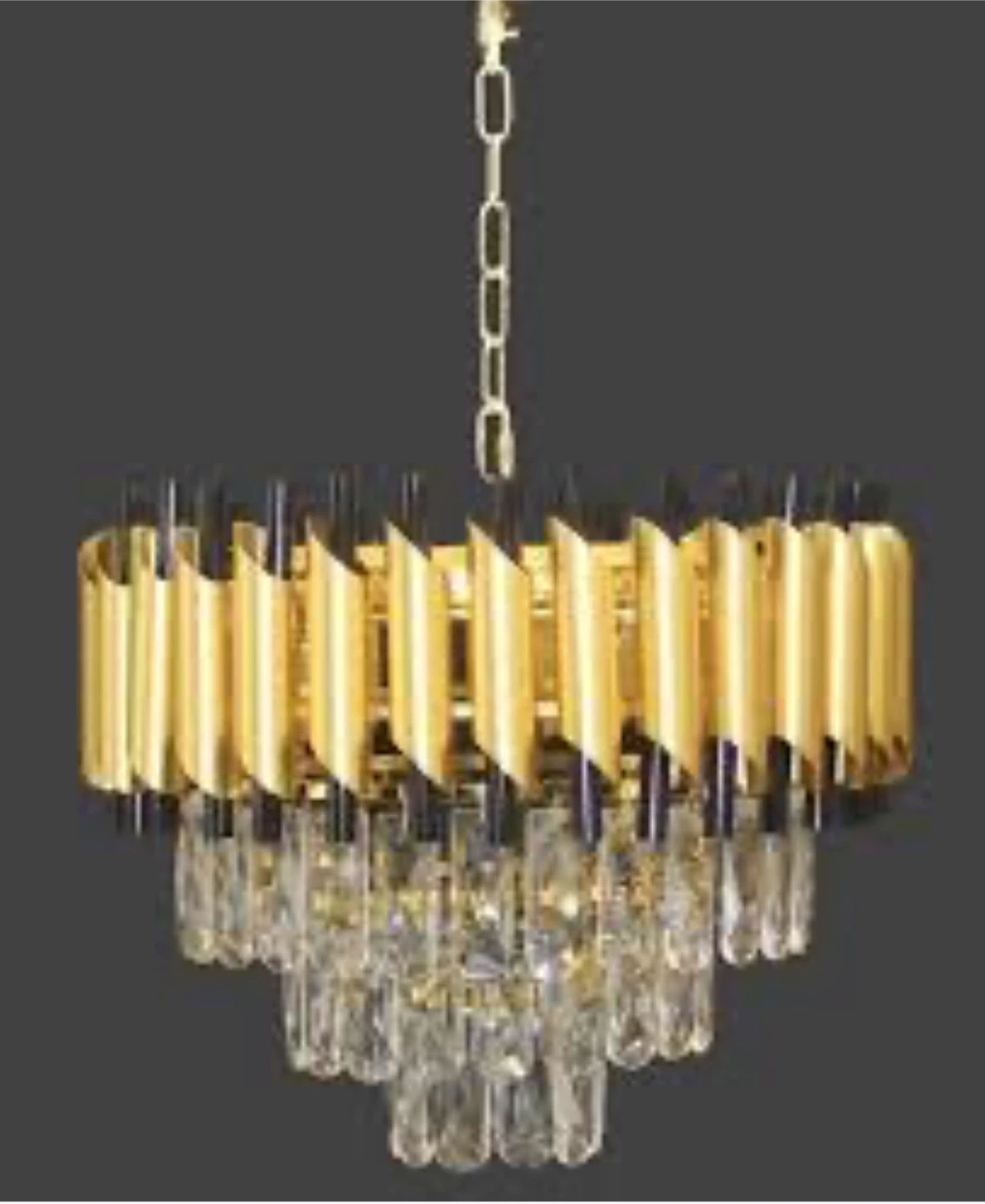 Crystal Chandelier 16”Modern Ceiling Dining Room - photo 2