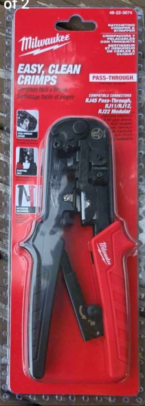 Milwaukee Ratcheting Crimper and Stripper