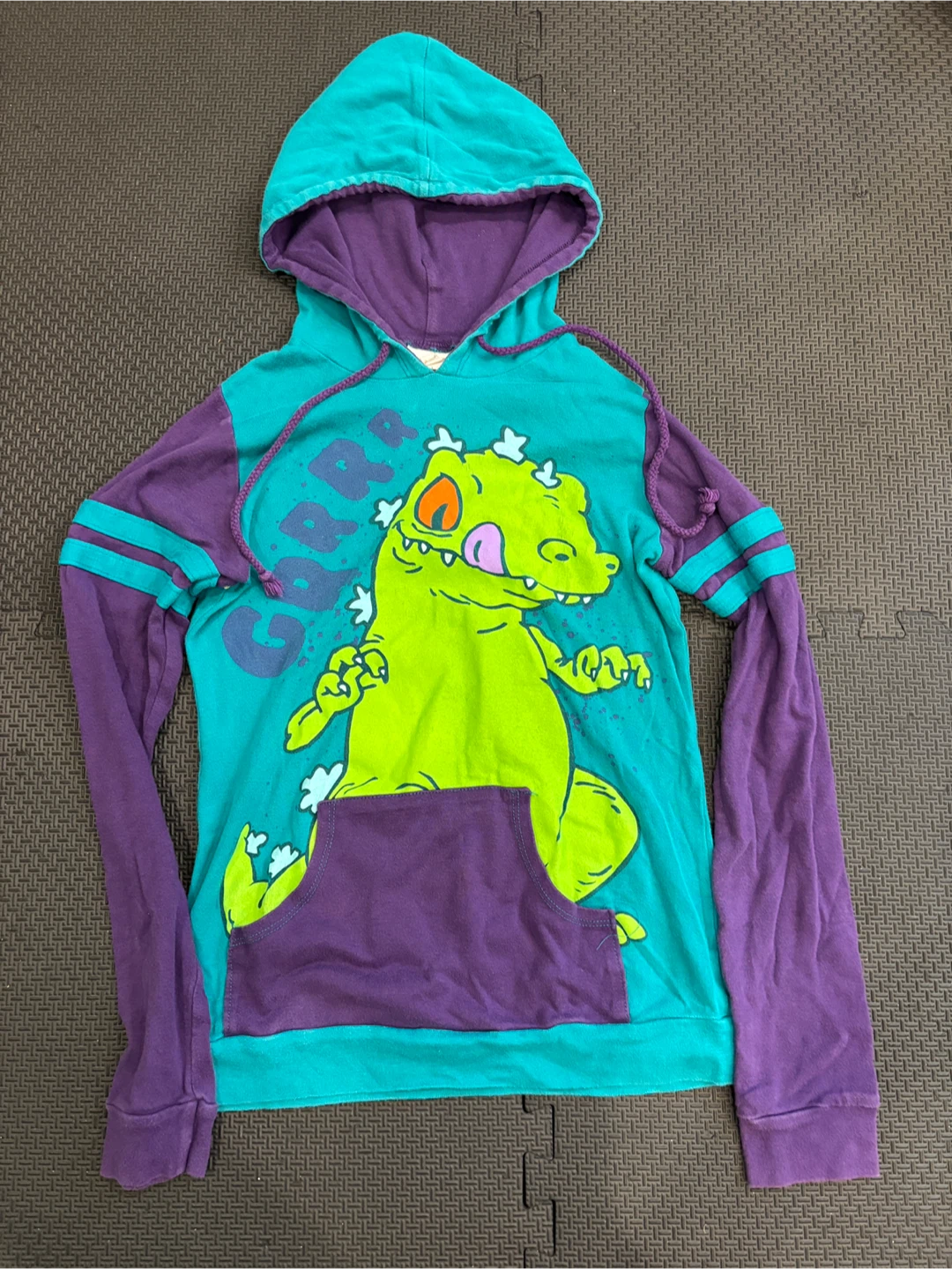 Vintage Nickelodeon Rugrats Reptar Hoodie