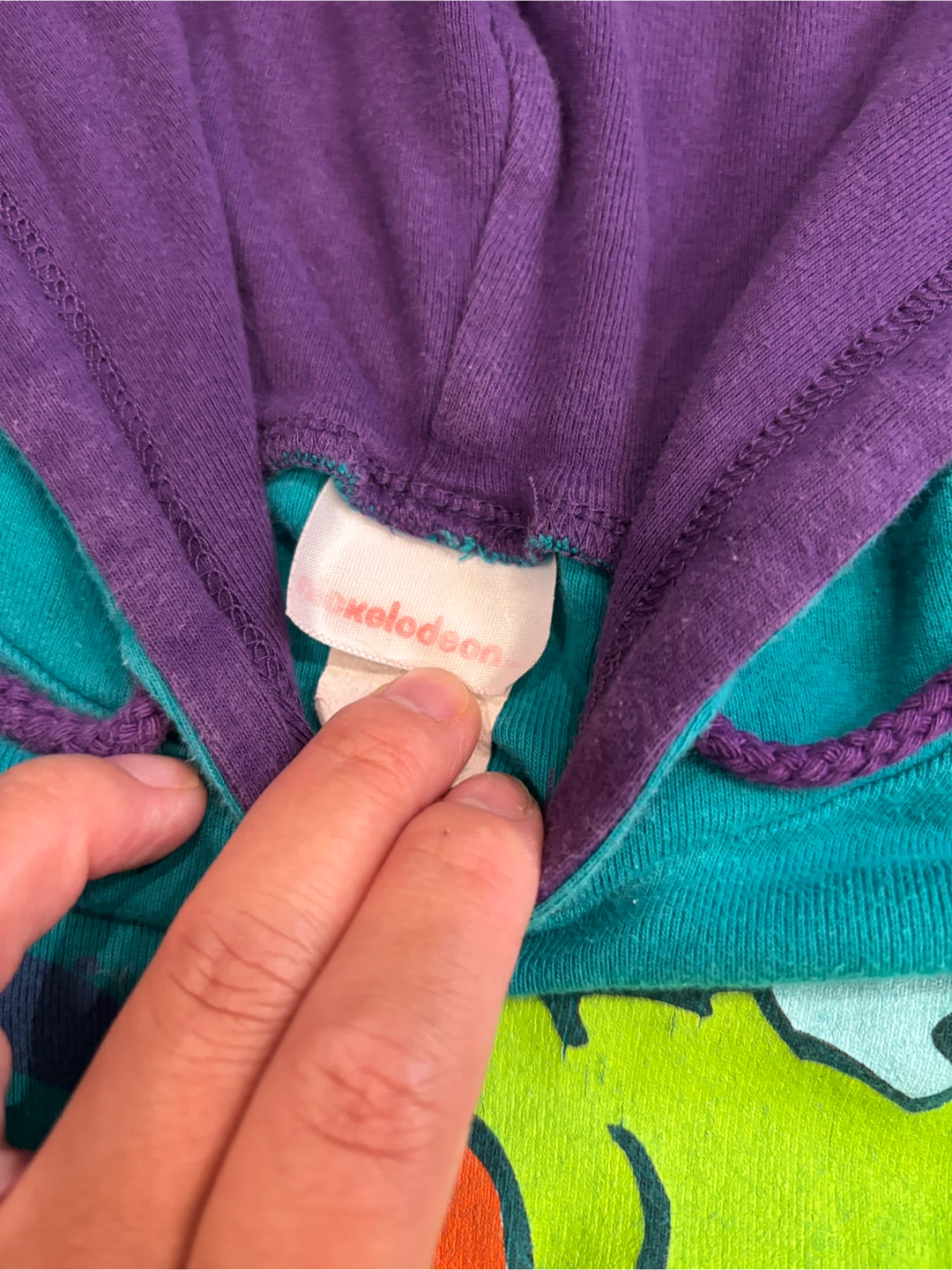 Vintage Nickelodeon Rugrats Reptar Hoodie - photo 3