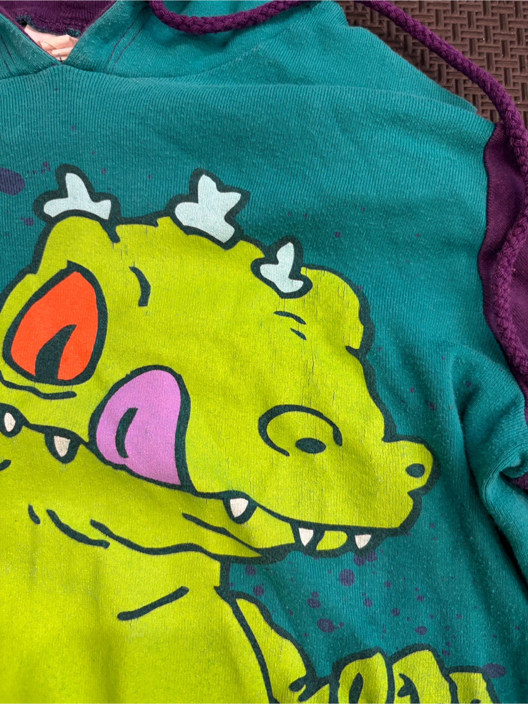 Vintage Nickelodeon Rugrats Reptar Hoodie - photo 4