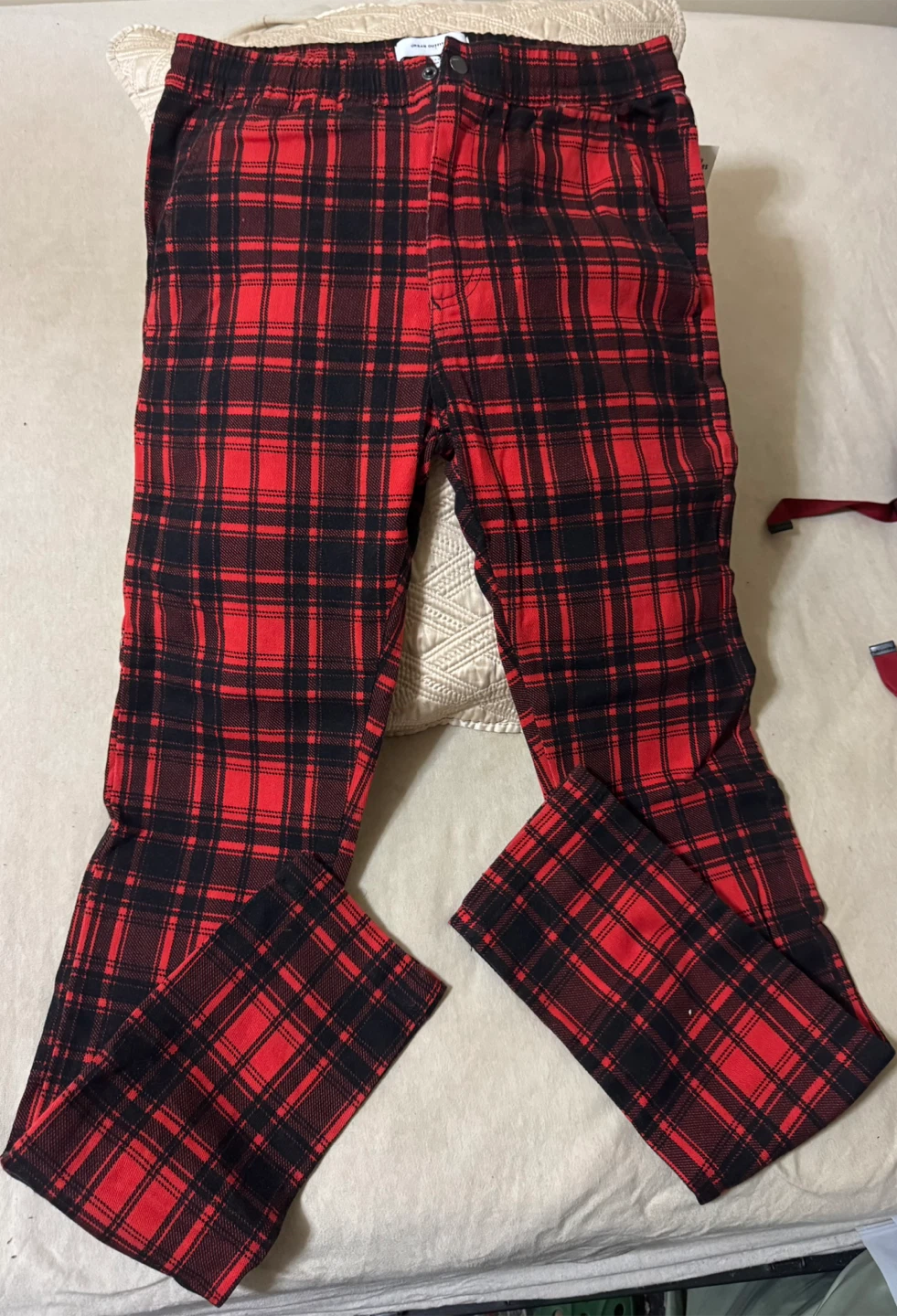 Urban Outfitter “Wine Bord” Plaid Pants