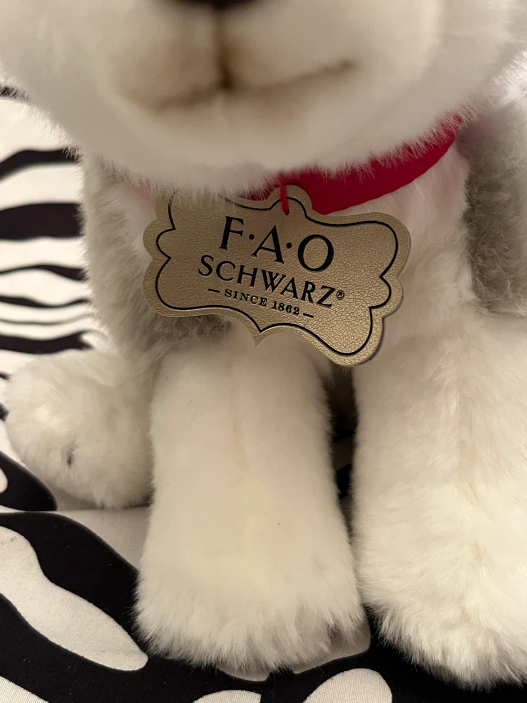 🐾 FAO Schwarz husky puppy plush toy 🐾 - photo 3