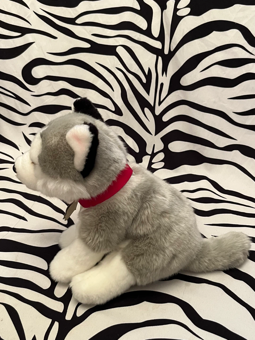 🐾 FAO Schwarz husky puppy plush toy 🐾 - photo 4