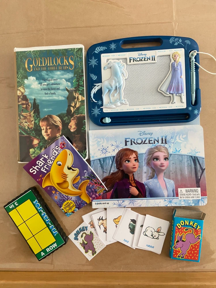 Disney Frozen II Drawing Board and Assorted Kids Items