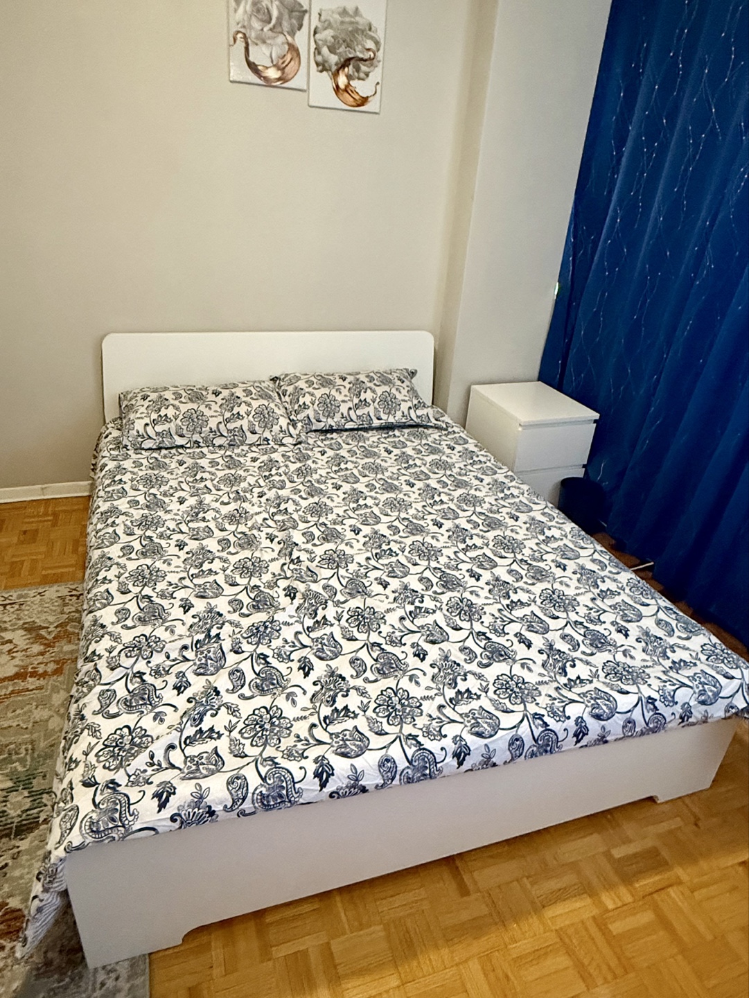 IKEA MALM Queen Bed Frame White - photo 2
