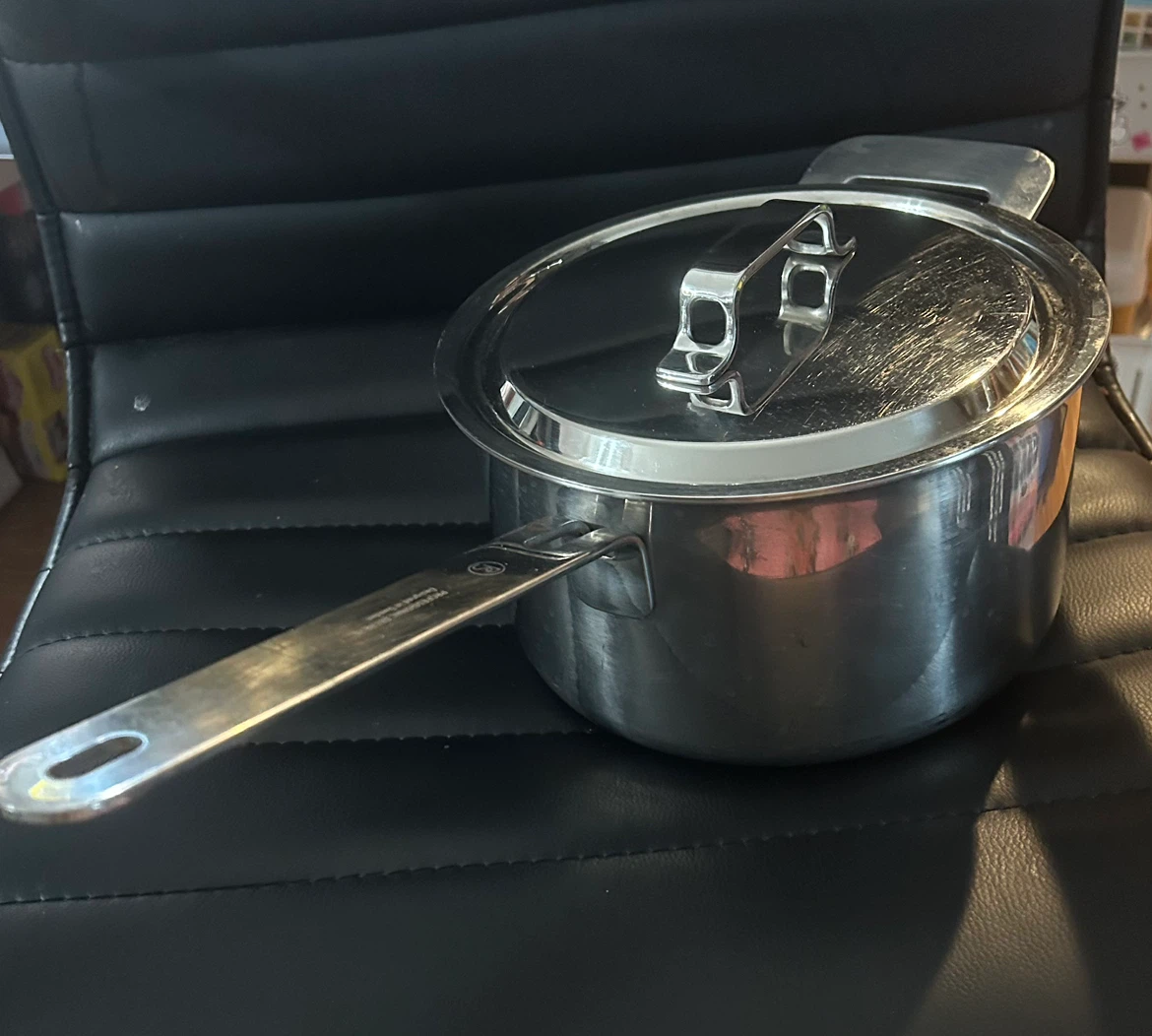 Stainless Steel Saucepan with Lid 10.5inch