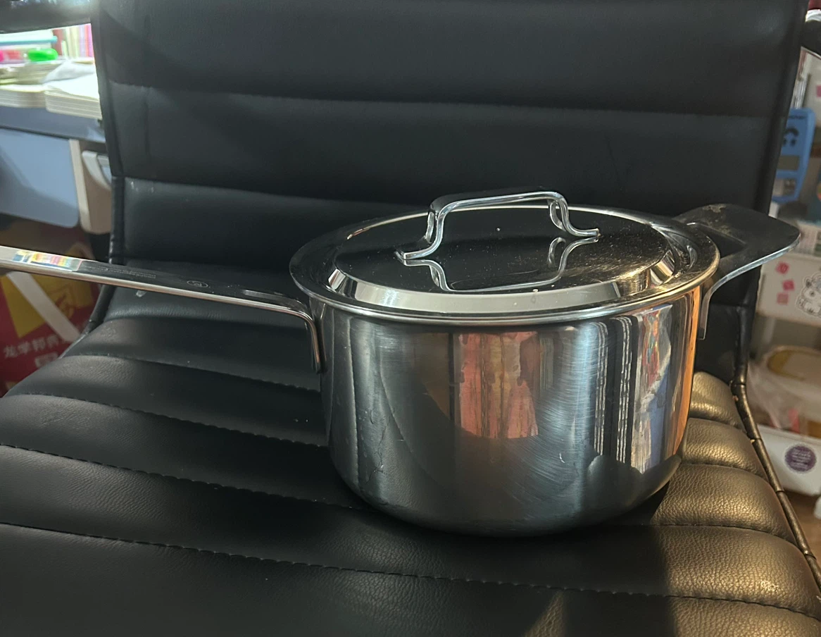 Stainless Steel Saucepan with Lid 10.5inch - photo 2
