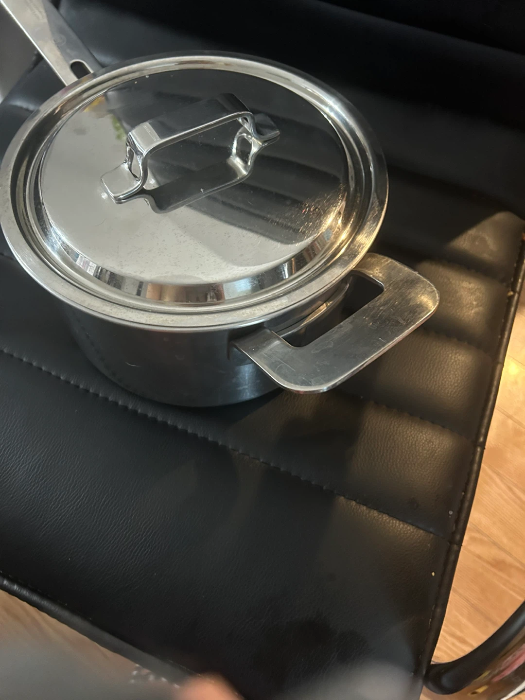 Stainless Steel Saucepan with Lid 10.5inch - photo 3