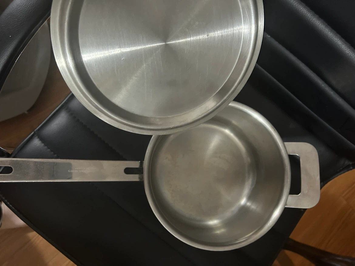 Stainless Steel Saucepan with Lid 10.5inch - photo 4