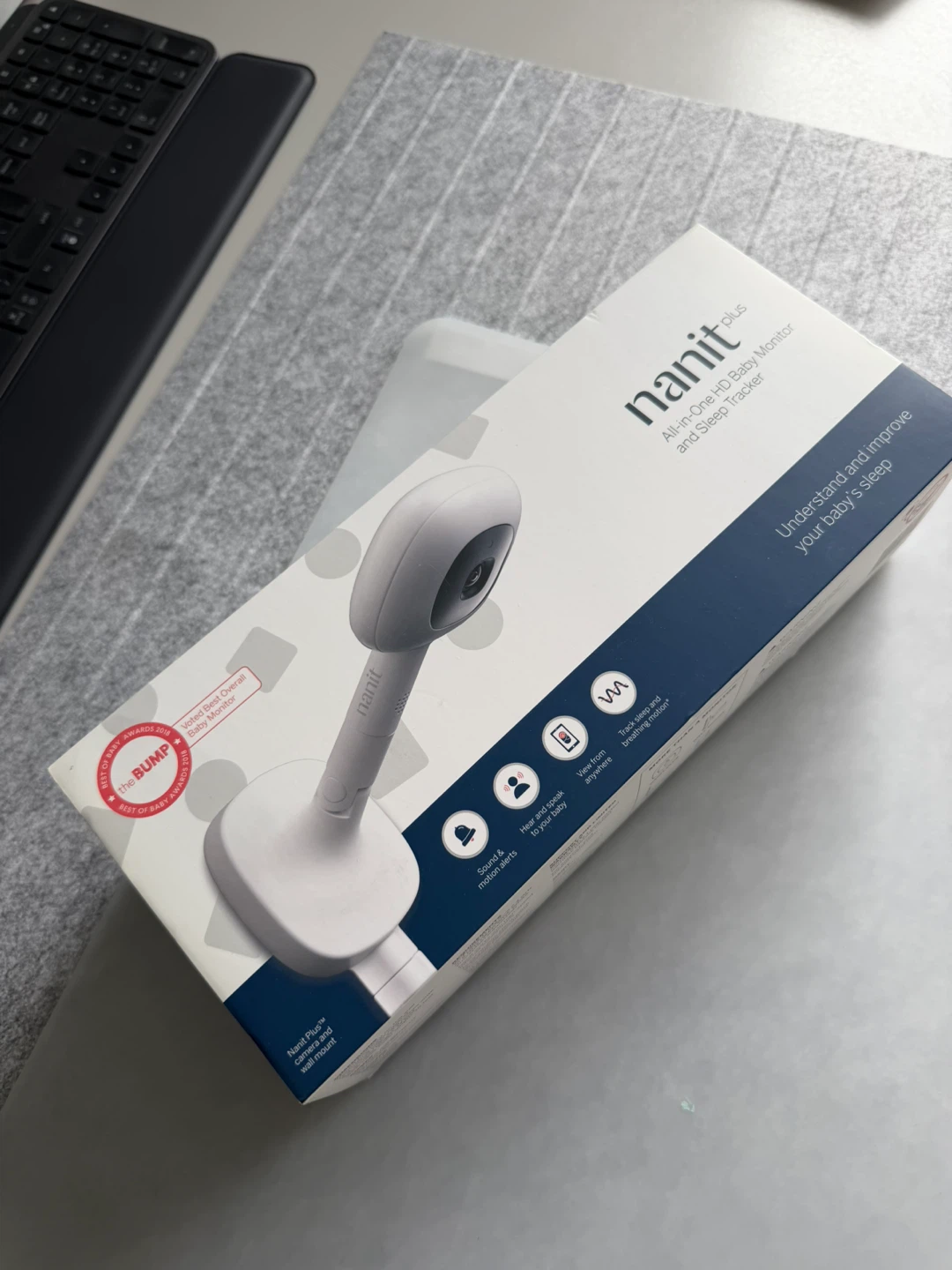 Nanit Plus All-in-One HD Baby Monitor
