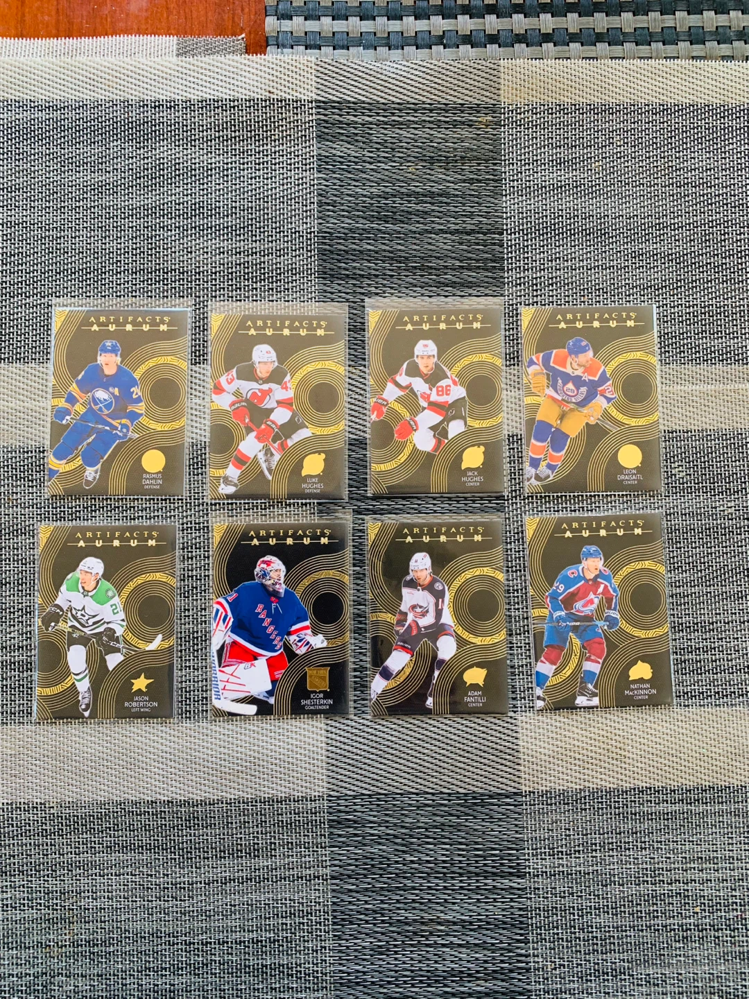 Artifacts Aurum code 2024-25 Upper Deck Hockey Trading Card