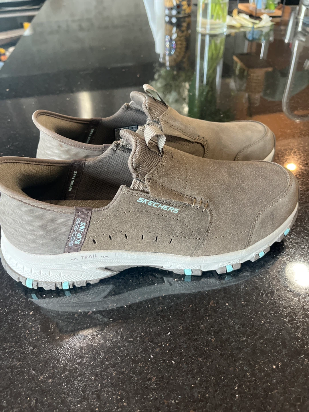 Skechers Slip-ins Wide Fit Trail Shoes Women's Size 10