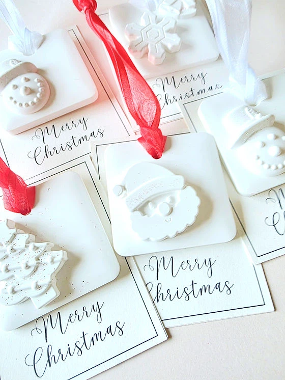 White Decorative Scented Hanging Stones - photo 4