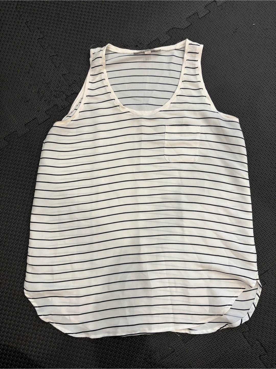 LOFT Striped Tank Top Size S