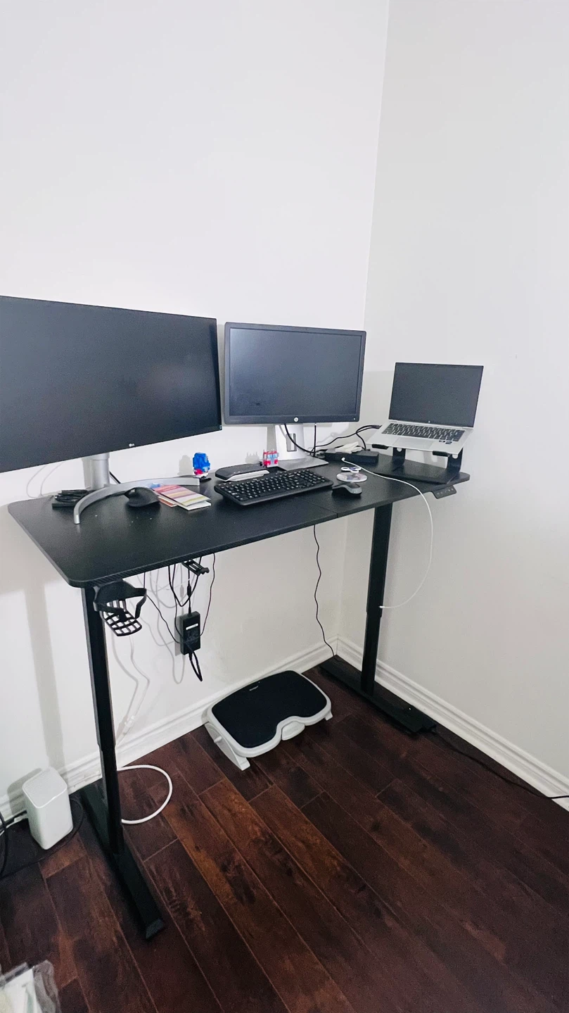 Large computer standing desk - photo 4