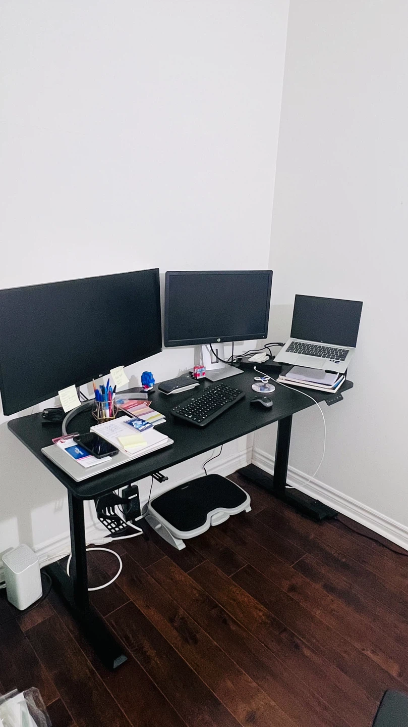 Large computer standing desk - photo 5