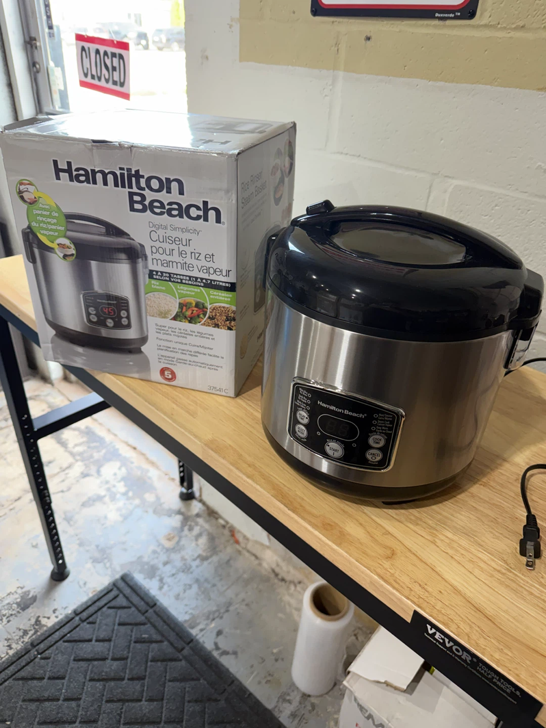 Hamilton Beach Rice Cooker - 20-Cup