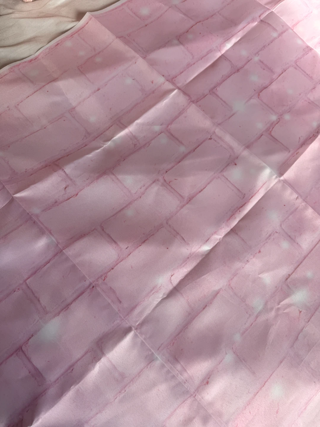 Pink Brick Pattern Photography Backdrop - photo 2
