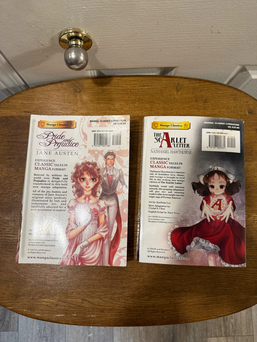 Manga Classics: The Scarlet Letter and Pride and Prejudice