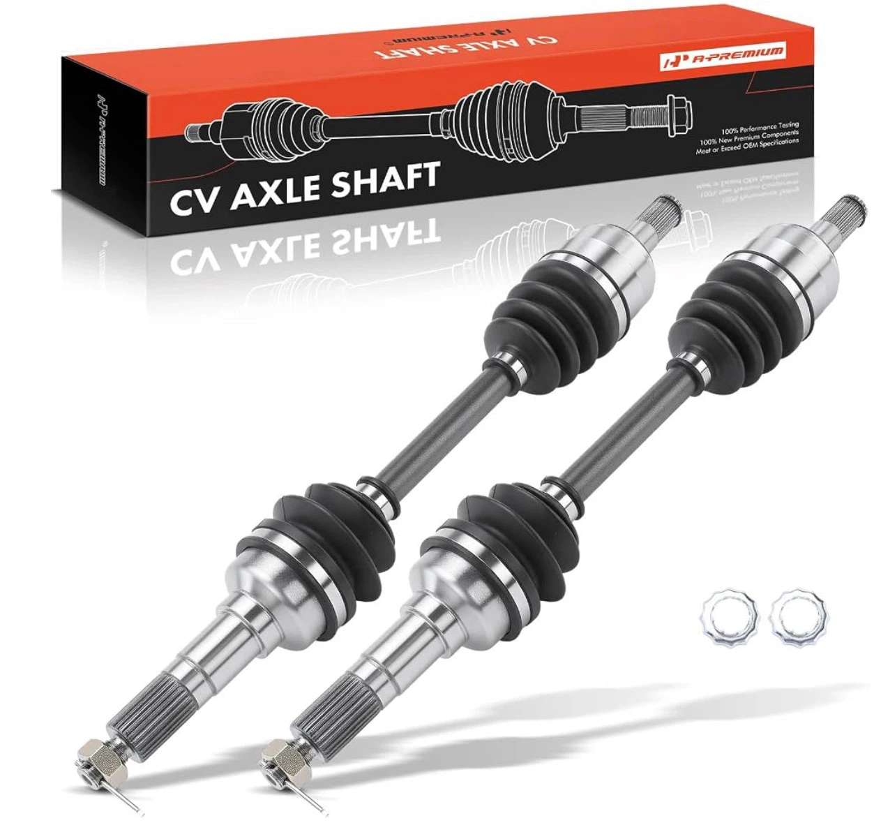 Yamaha Kodiak 400 4x4 front CV axle shafts