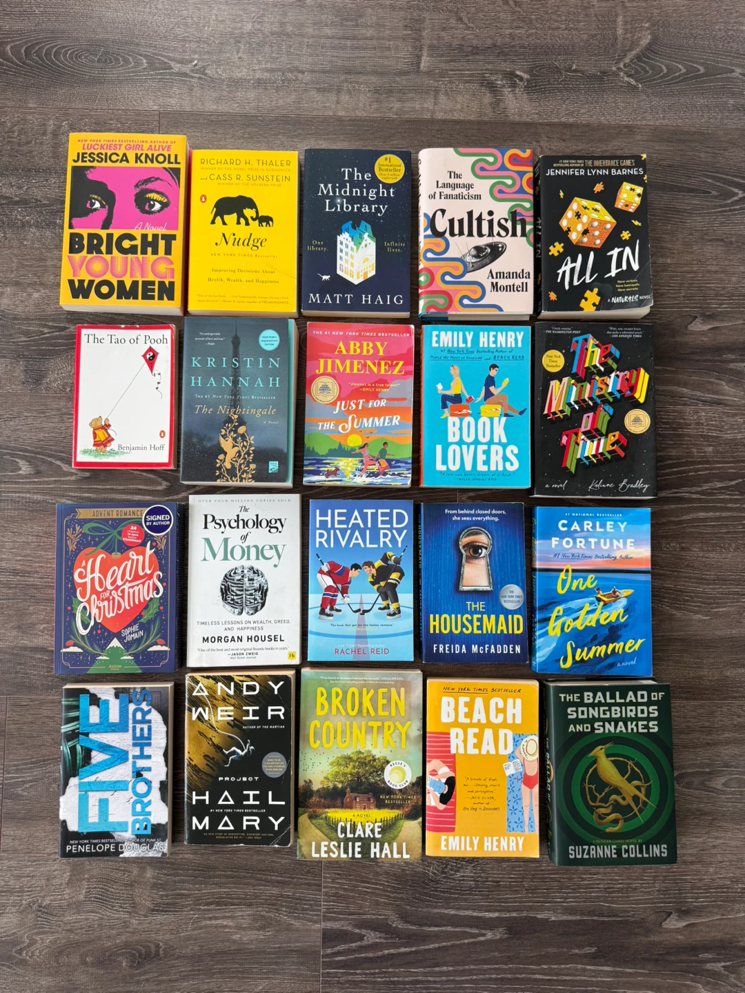 Popular books ($10 each or 2 for $16)
