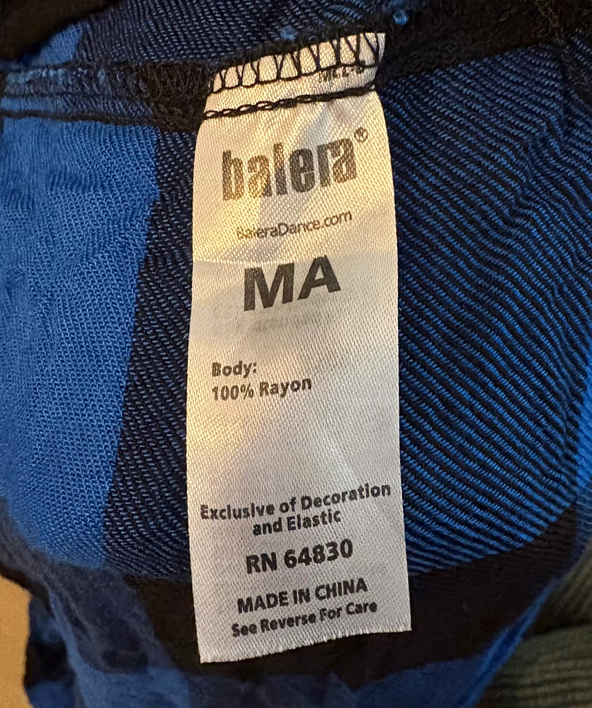 ✨✨Balera Blue and Black Plaid Shirt - photo 5