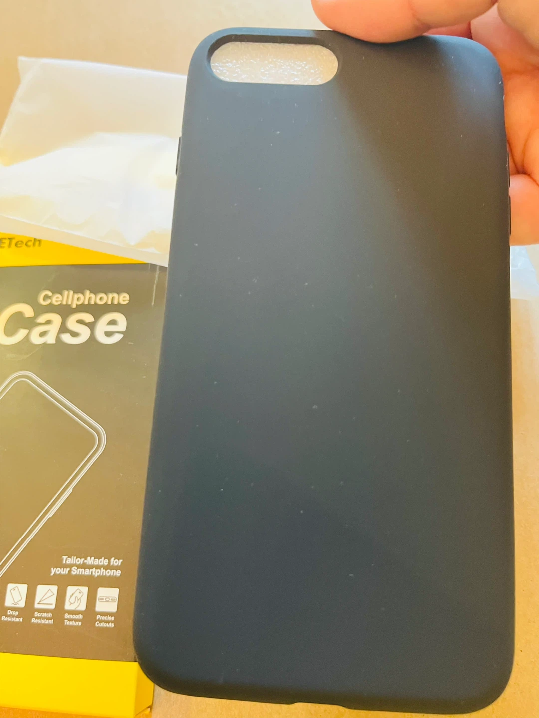 Cellphone NEW Silicone Case for iPhone 8 Plus/7 Plus Black - photo 5