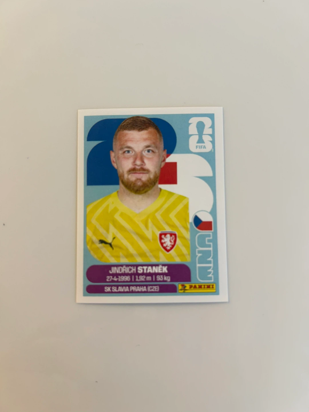 Panini FIFA World Cup 2026 Jindřich Staněk Trading Card