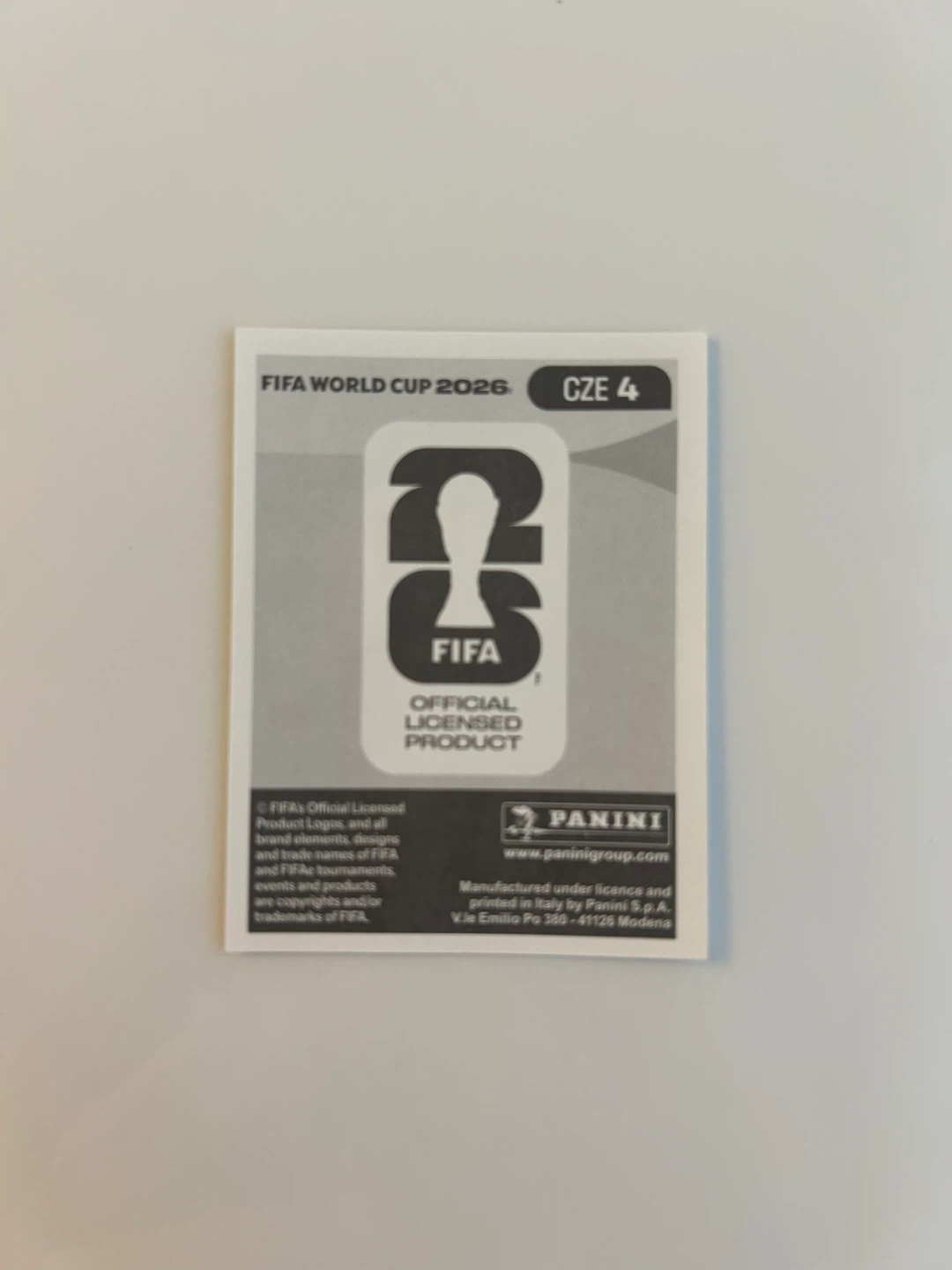 Panini FIFA World Cup 2026 Ladislav Krejci Trading Card - photo 2