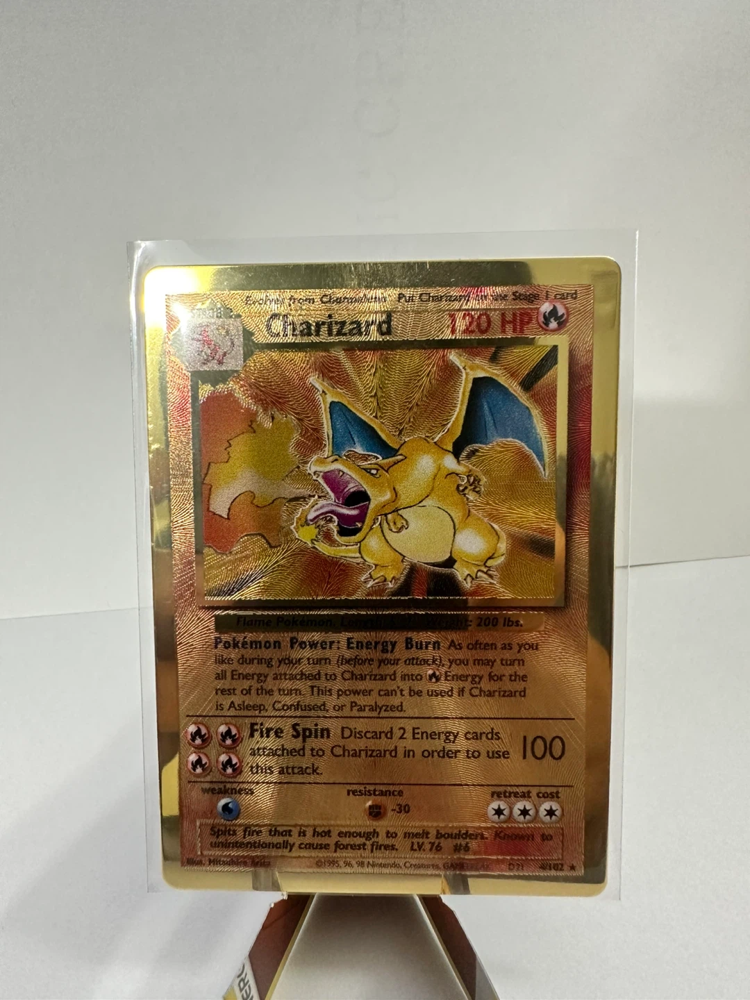 Charizard Celebrations  Gold Metal Card #4/102