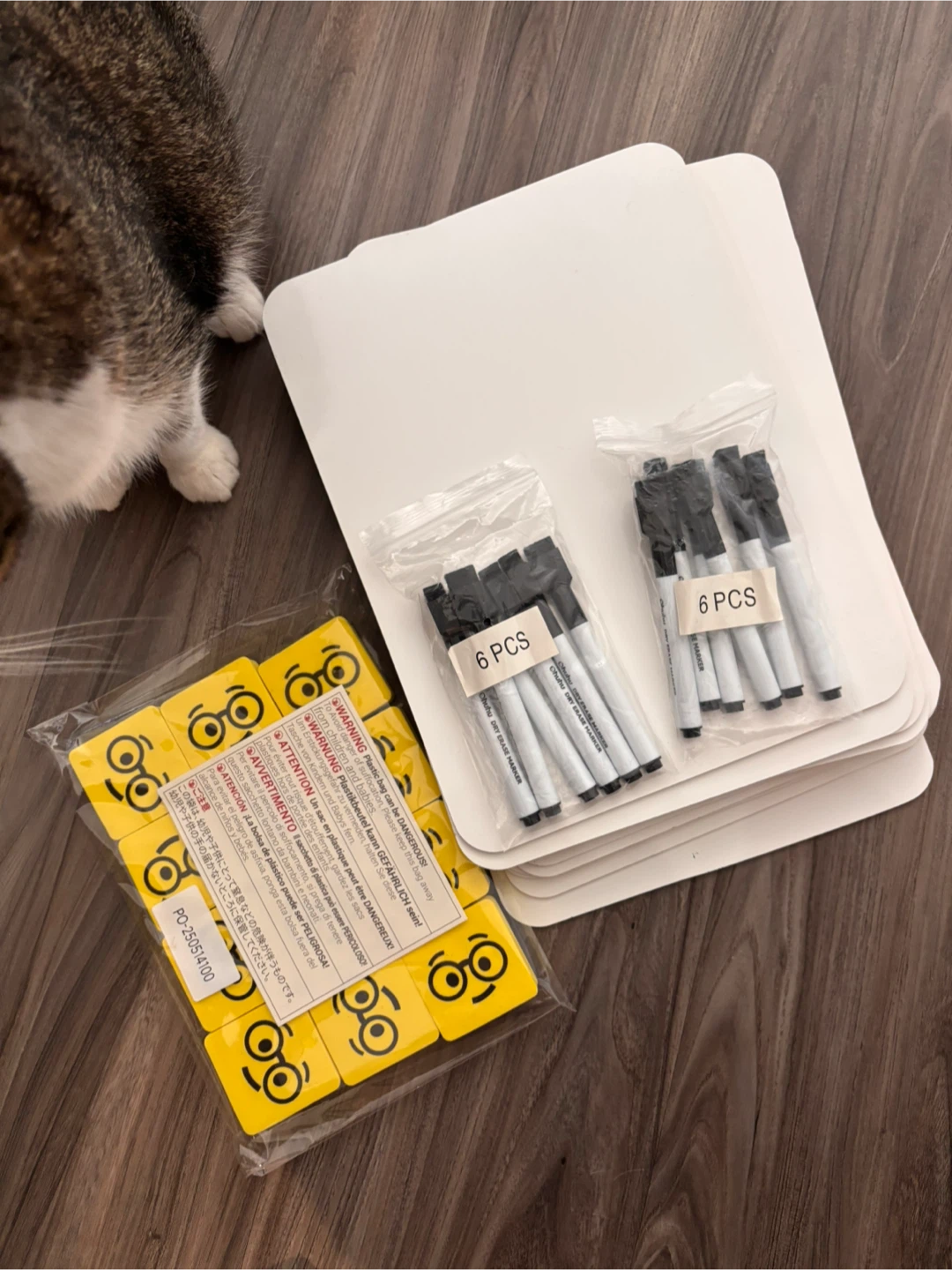 12 sets of Mini Whiteboards with Markers