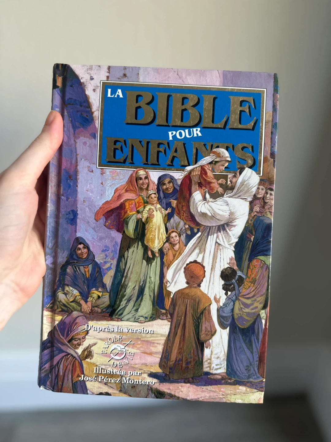 La Bible pour enfants illustrated book