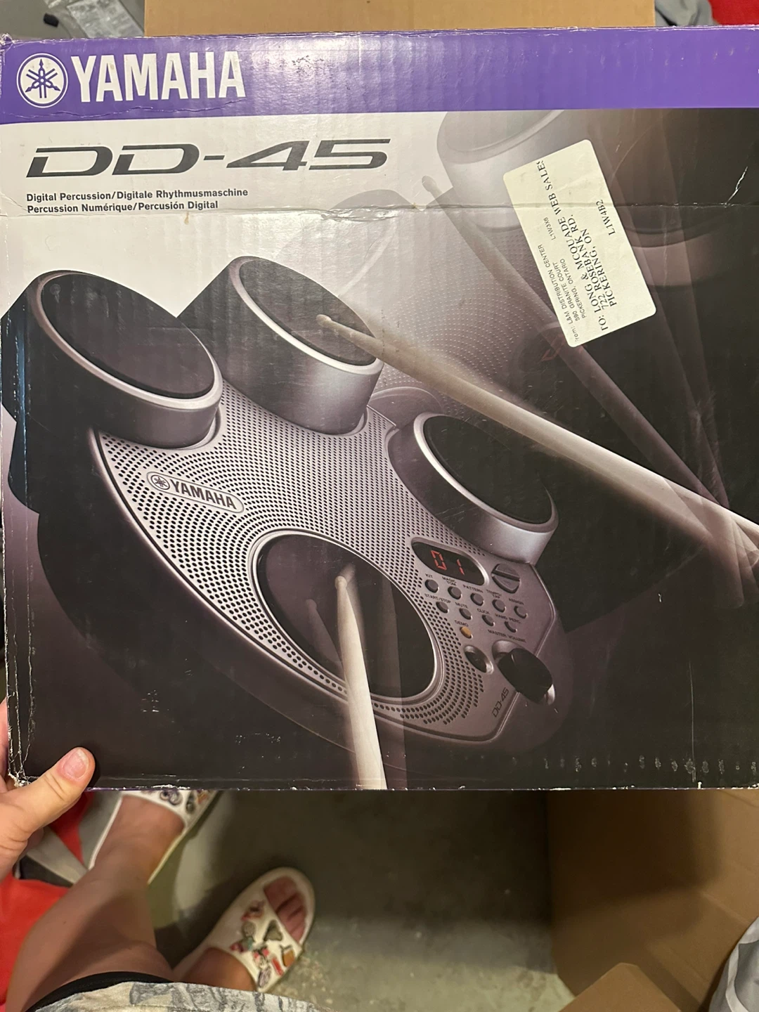 Yamaha DD-45 Digital Percussion Pad - photo 4