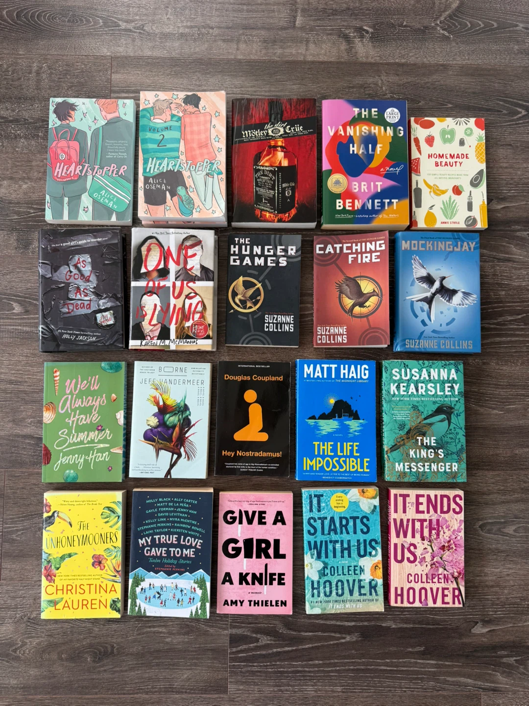 Popular books ($5 each)