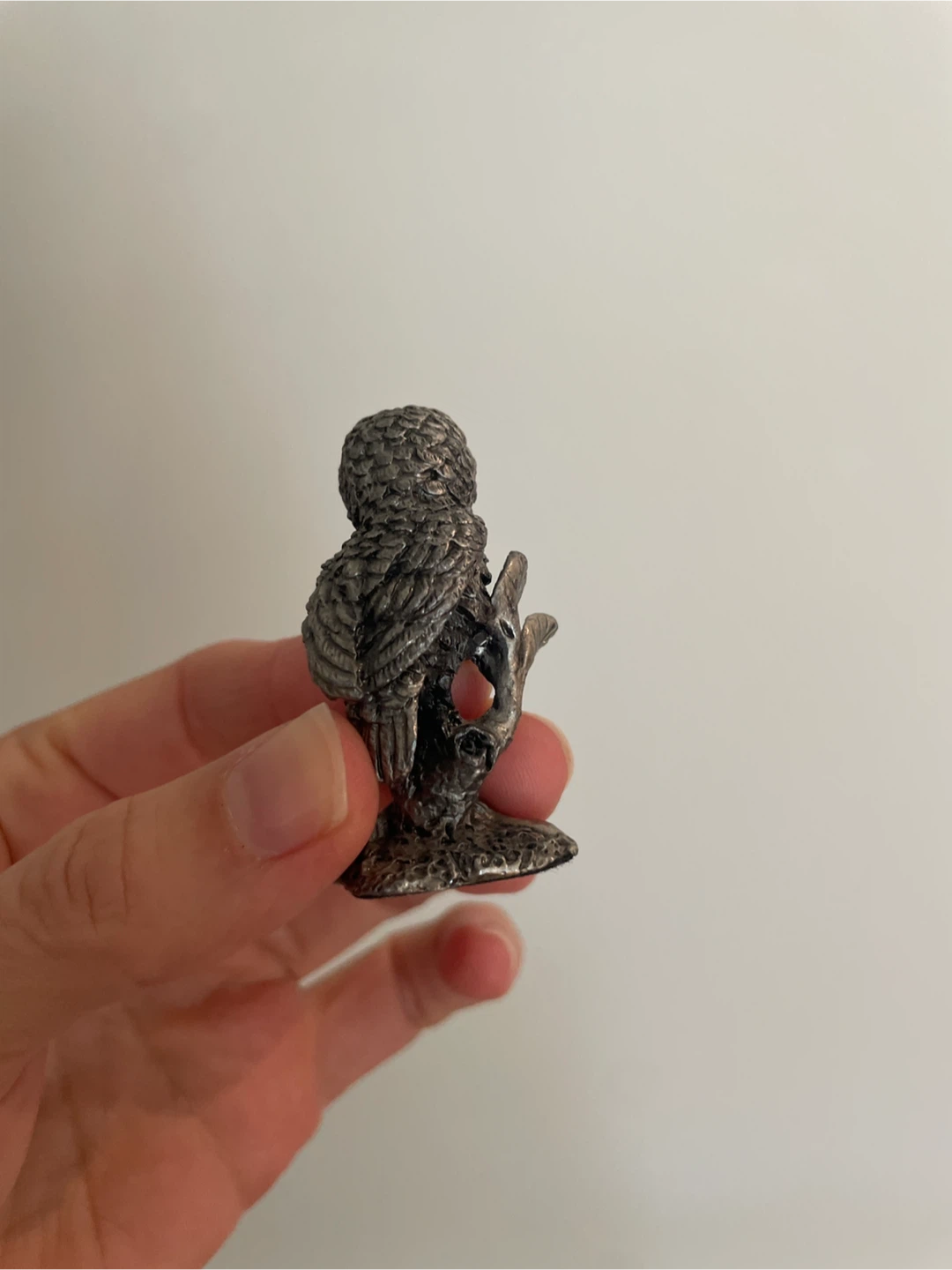 Pewter Owl Figurine - photo 2