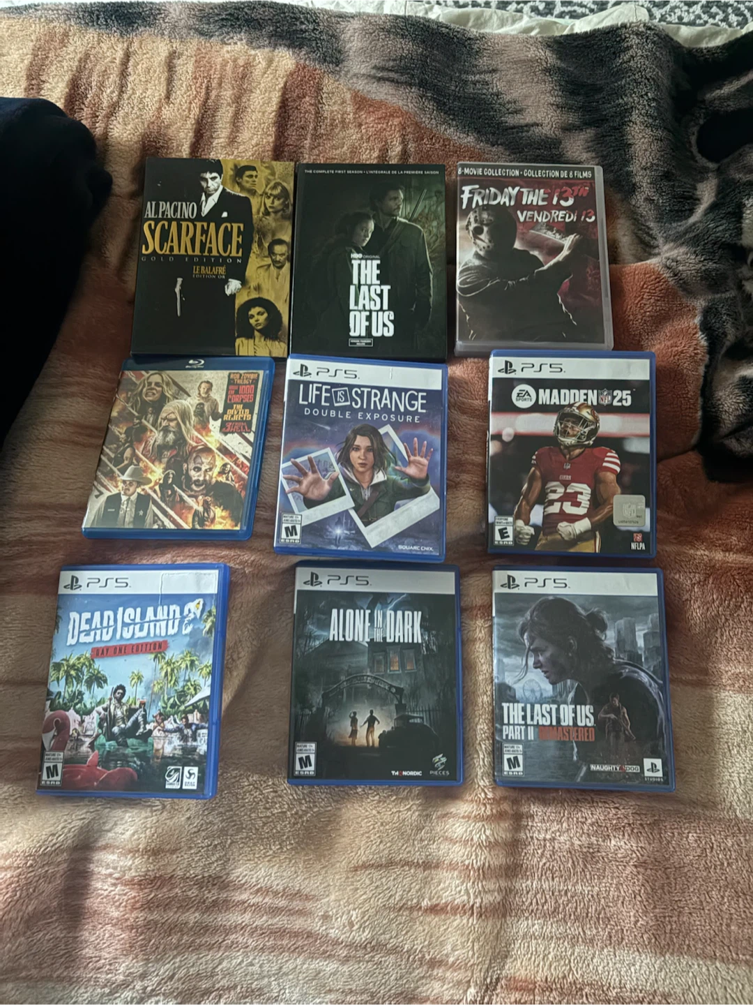 PS5 Video Game Collection - Various Titles
