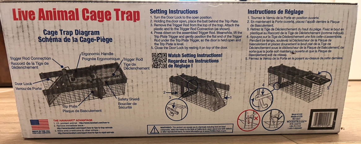 HAVAHART Live Animal Cage Trap - photo 2