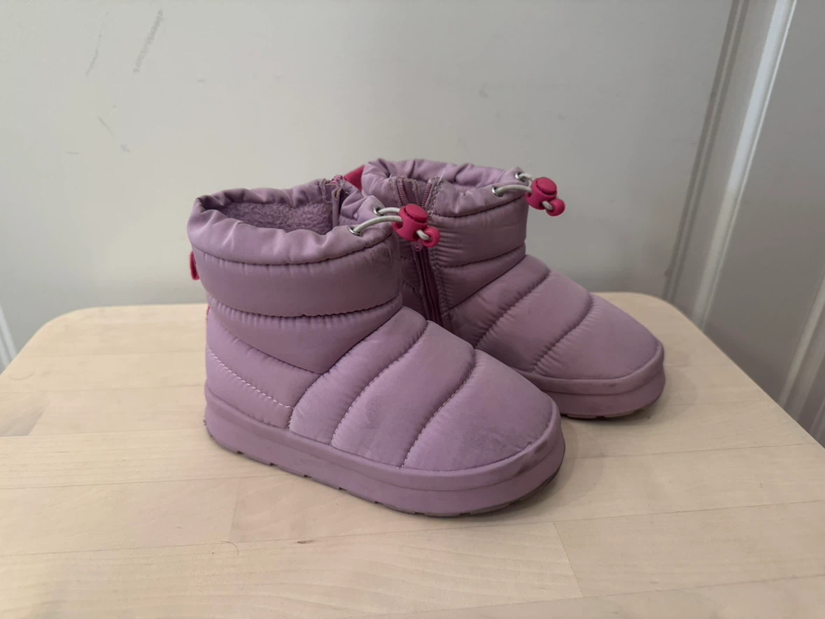 Zara Puffer Boots Lilac Size 25 - photo 2