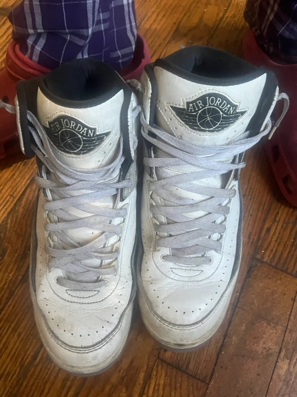 Jordan 2 white cement cooked
