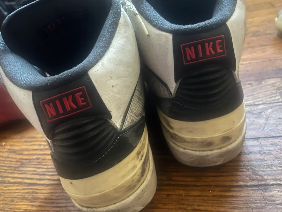 Jordan 2 white cement cooked - photo 2