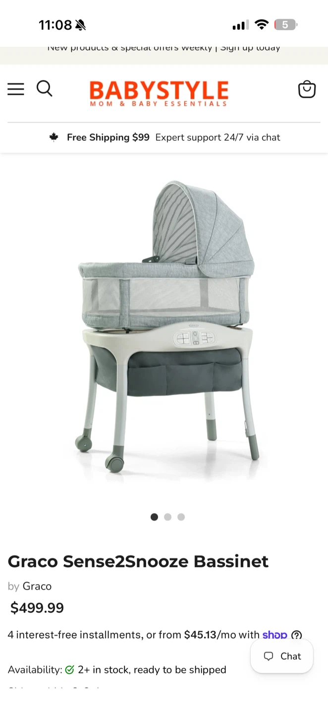 Graco Sense2Snooze Bassinet - photo 5