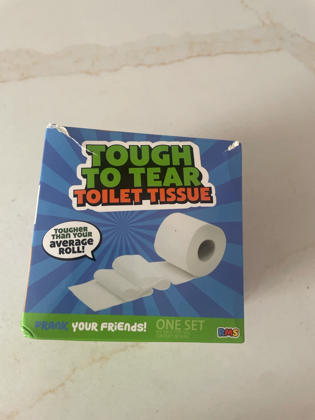 Crazy Fun Tough to Tear Toilet Tissue Gag Gift